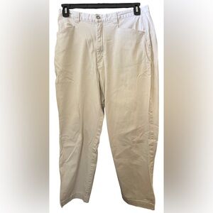 *Lee Cream Chinos Classic Straight-Leg Size 14S